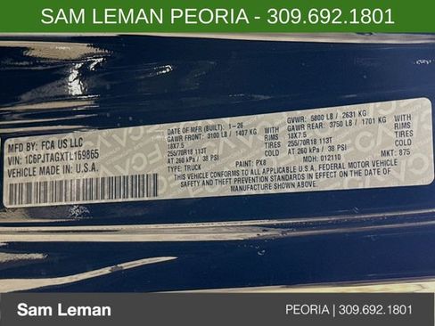 New 2026 Jeep Gladiator Sport image 29