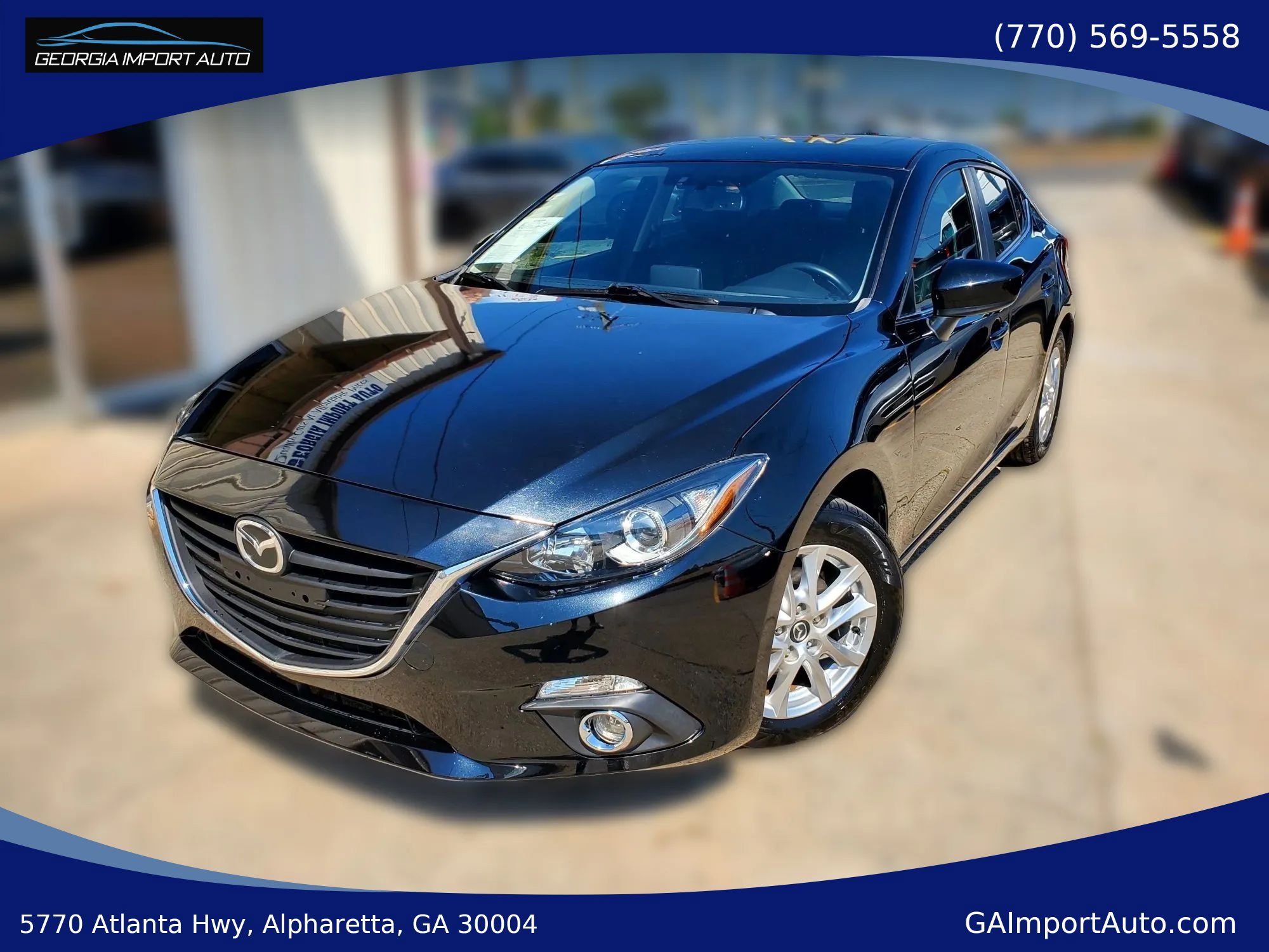 Used 2016 MAZDA MAZDA3 i Grand Touring FWD image 1