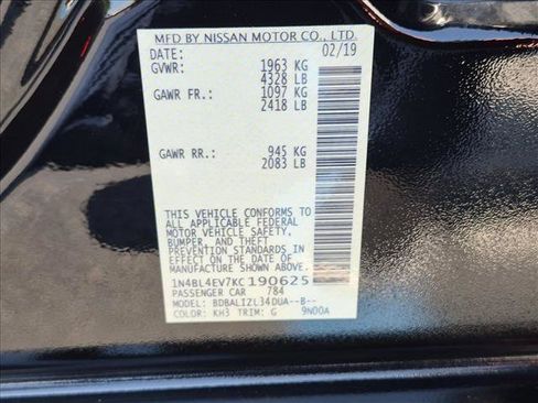 Used 2019 Nissan Altima 2.5 SL FWD image 26