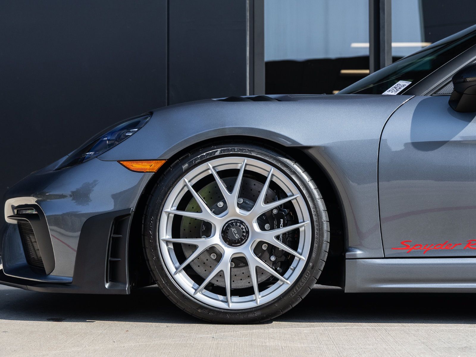 Certified 2024 Porsche 718 Boxster Spyder RS RWD image 13