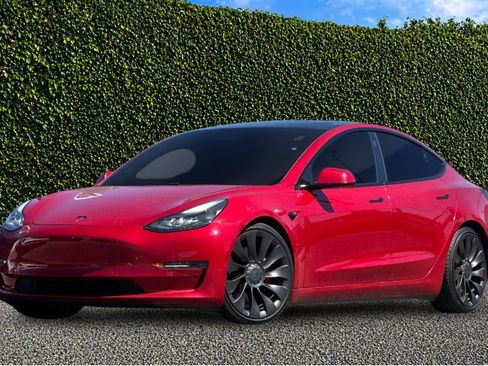 Used 2021 Tesla Model 3 Performance AWD/4WD image 7