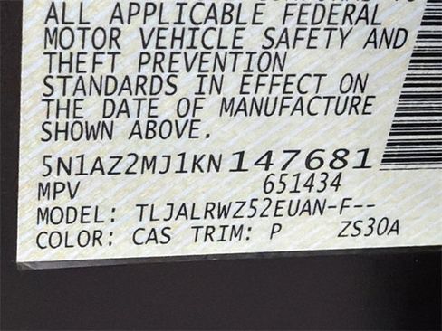 Used 2019 Nissan Murano SL w/ SL Technology Package image 33