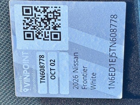 New 2026 Nissan Frontier SV w/ Tow Package image 30