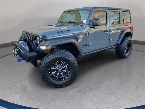Used 2021 Jeep Wrangler Unlimited Willys image 1