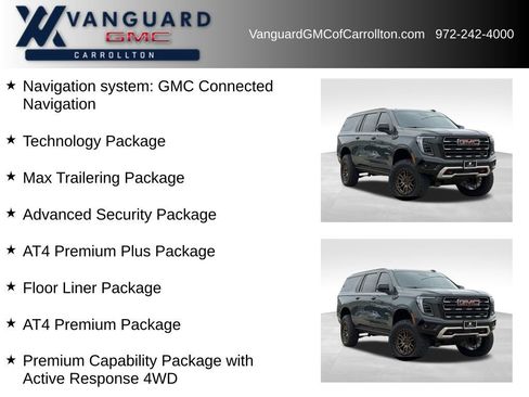 New 2026 GMC Yukon XL AT4 w/ AT4 Premium Plus Package AWD/4WD image 6