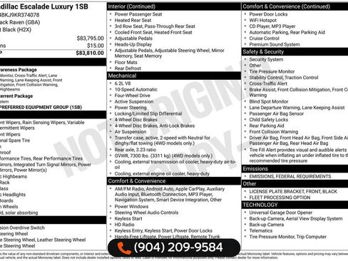 Used 2019 Cadillac Escalade Luxury image 29