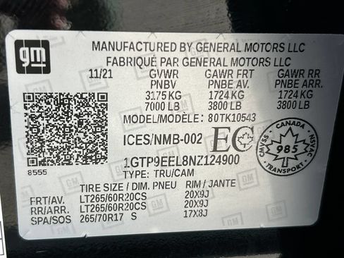 Used 2022 GMC Sierra 1500 AT4 w/ AT4 Carbonpro Edition AWD/4WD image 45