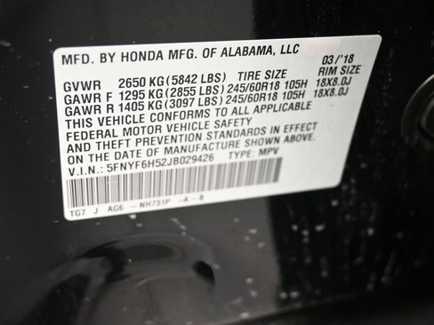 Used 2018 Honda Pilot EX-L image 18