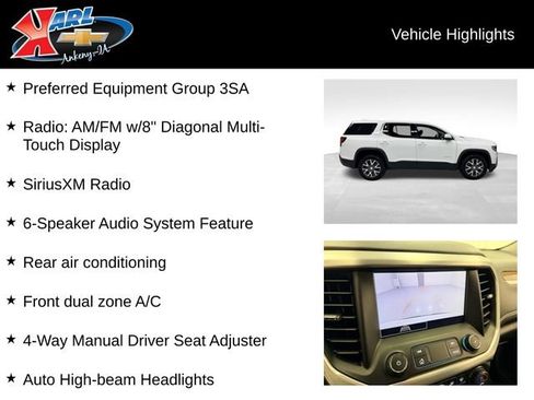 Certified 2021 GMC Acadia SLE AWD/4WD image 2
