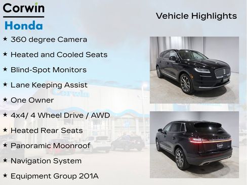 Used 2023 Lincoln Nautilus Reserve w/ Equipment Group 201A image 11