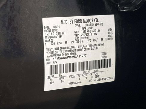 Used 2021 Ford Explorer 4WD Police Interceptor image 31