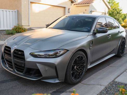 Used 2022 BMW M3 Competition w/ M Carbon Exterior Package AWD/4WD image 14
