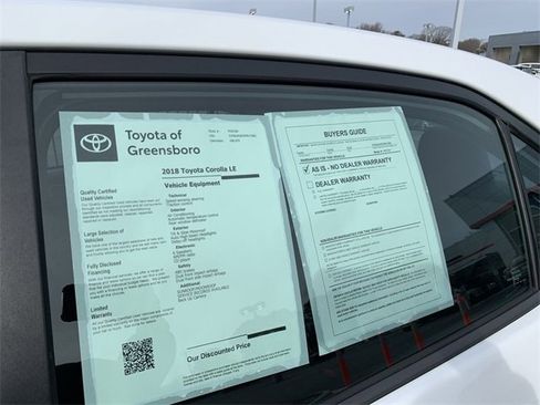 Used 2018 Toyota Corolla LE image 34