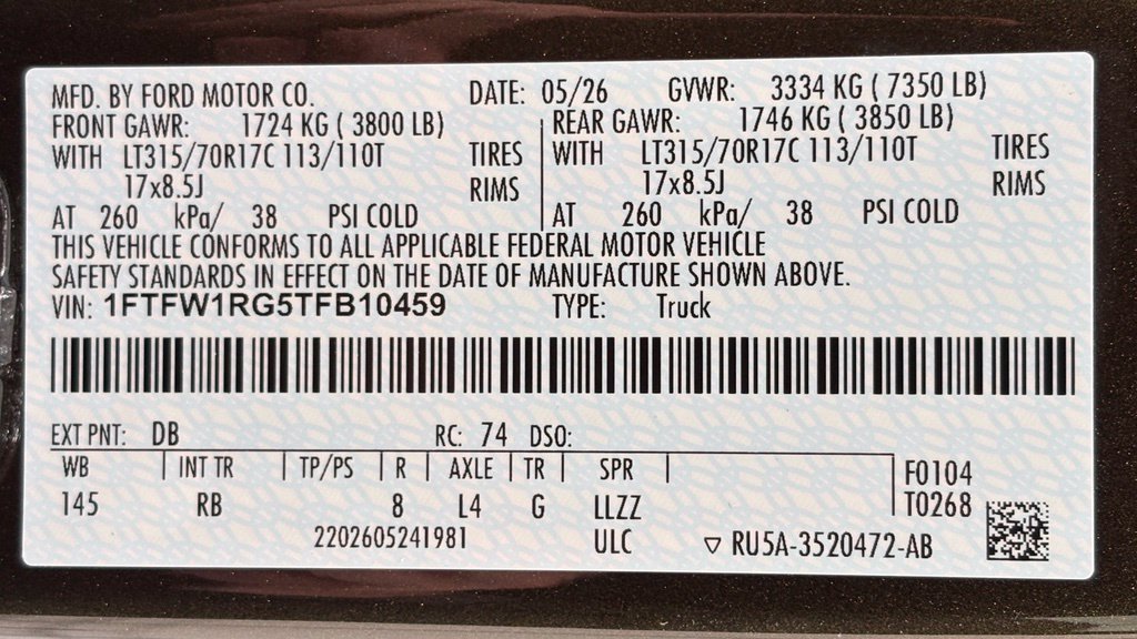 New 2026 Ford F150 Raptor AWD/4WD image 53