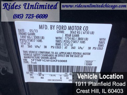 Used 2013 Ford F150 XLT w/ Mid Equipment Group image 23