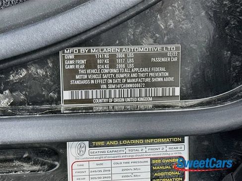 Used 2022 McLaren 720S Spider RWD image 52