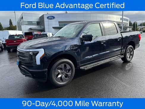 Used 2022 Ford F150 Lightning Lariat AWD/4WD image 3