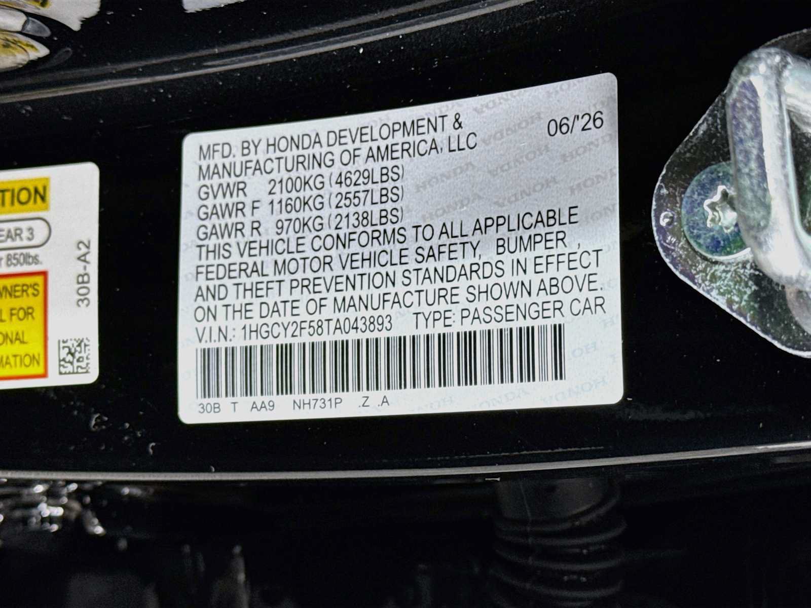 Used 2026 Honda Accord Sport image 29