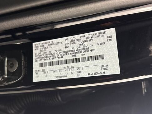 New 2025 Ford F150 Lariat w/ Equipment Group 501A Mid image 25