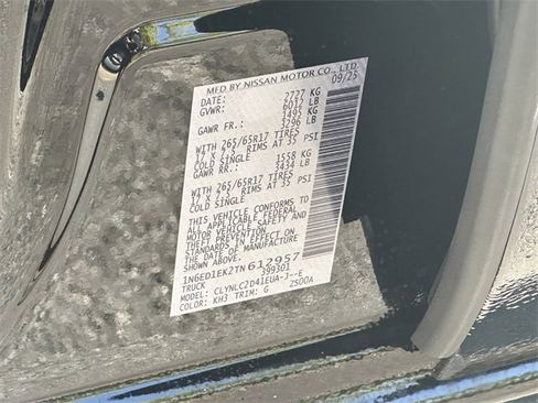 New 2026 Nissan Frontier SV w/ SV Convenience Package image 26