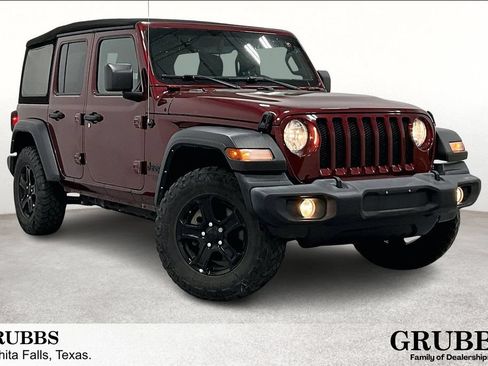 Used 2021 Jeep Wrangler Unlimited Sport AWD/4WD image 1