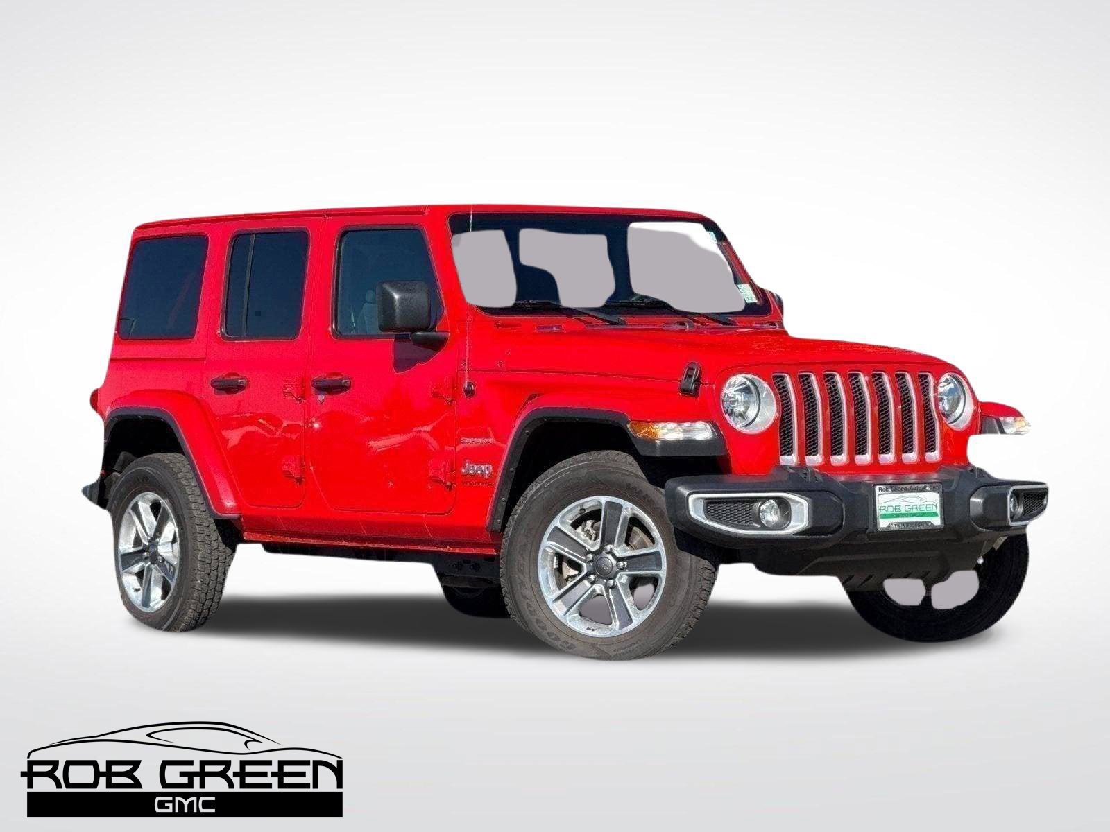 Used 2023 Jeep Wrangler Unlimited Sahara w/ Cold Weather Group AWD/4WD 360° Tour