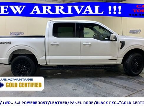 Certified 2025 Ford F150 Lariat w/ Equipment Group 502A High image 3