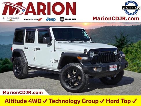 Used 2021 Jeep Wrangler Unlimited Sport image 1