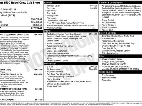 Used 2022 RAM 1500 Rebel w/ Rebel Level 2 Equipment Group image 8