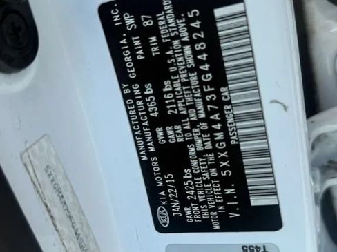 Used 2015 Kia Optima LX w/ LX Convenience Package FWD image 23