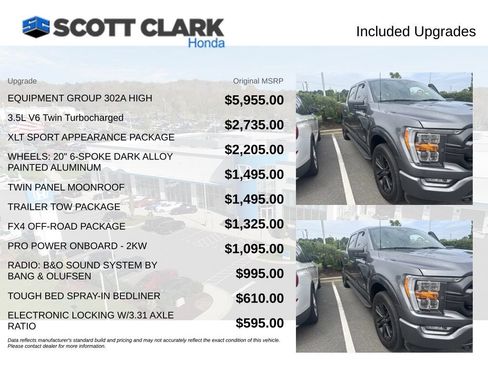Used 2022 Ford F150 XLT w/ Equipment Group 302A High AWD/4WD image 4