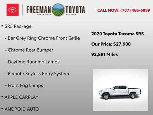 Used 2020 Toyota Tacoma SR5 RWD image 5