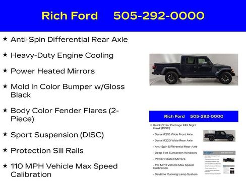 Used 2025 Jeep Gladiator Sport AWD/4WD image 48