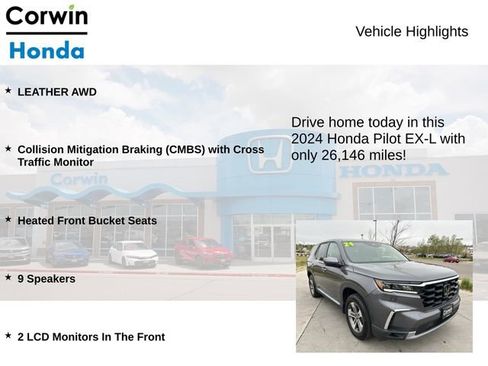 Used 2024 Honda Pilot EX-L image 6