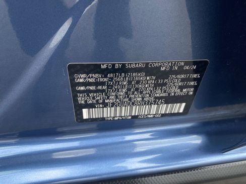 Used 2024 Subaru Crosstrek 2.0i Premium image 27