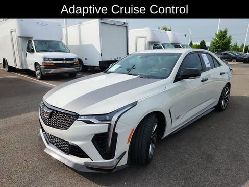Used 2022 Cadillac CT4 V Blackwing w/ Carbon Fiber 1 Package RWD image 3