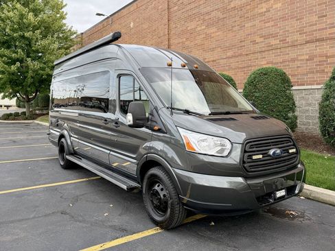 Used 2017 Ford Transit 350 148 High Roof Extended DRW RWD image 2