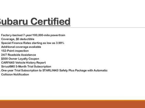 Certified 2024 Subaru Crosstrek 2.5i Sport AWD/4WD image 18