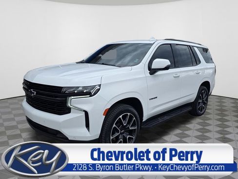 Used 2024 Chevrolet Tahoe RST w/ Luxury Package RWD image 1
