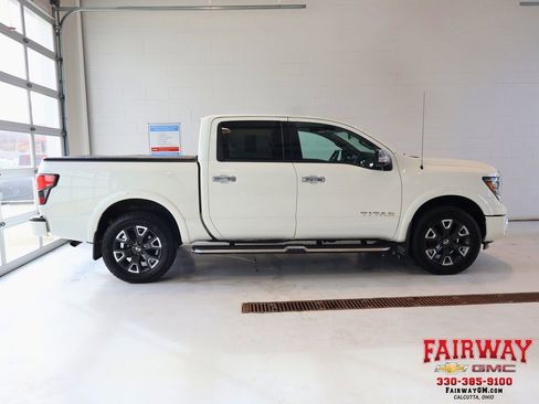Used 2021 Nissan Titan Platinum Reserve w/ Moonroof Package image 1