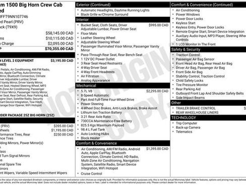 Used 2022 RAM 1500 Big Horn AWD/4WD image 52