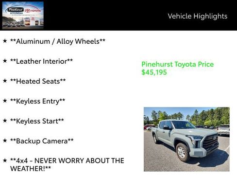 Used 2024 Toyota Tundra SR5 w/ SR5 Premium Package AWD/4WD image 14