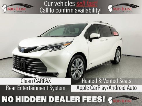 Used 2021 Toyota Sienna Platinum image 1