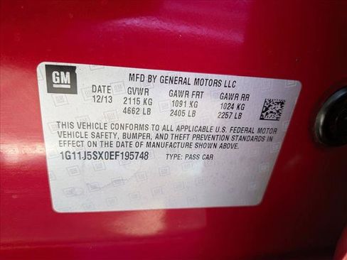 Used 2014 Chevrolet Malibu LTZ FWD image 16
