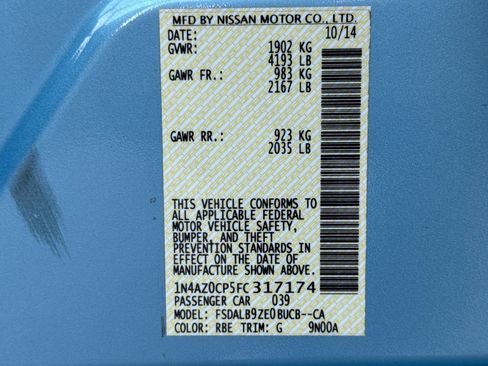 Used 2015 Nissan Leaf S w/ Charge Package image 18