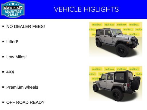 Used 2015 Jeep Wrangler Unlimited Sport w/ Quick Order Package 24S AWD/4WD image 11