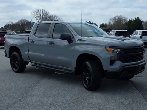 Certified 2024 Chevrolet Silverado 1500 Custom Trail Boss w/ Dark Appearance Package image 2