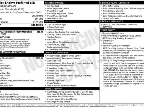 Certified 2025 Buick Enclave Preferred FWD image 37