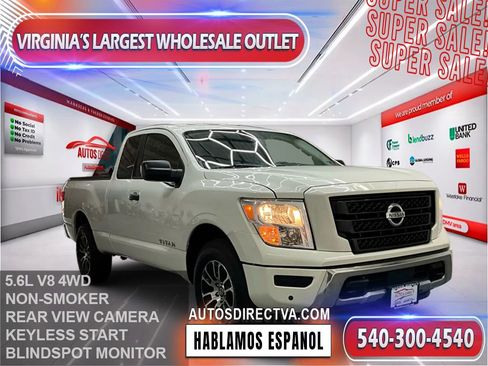 Used 2022 Nissan Titan SV image 1