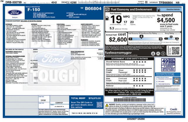 New 2026 Ford F150 King Ranch w/ Equipment Group 601A High AWD/4WD image 24